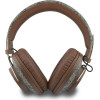 GUESS Over-ear headphones Triangle Logo Bluetooth ENC brown - (GUBHS72P4GTRDW)