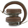 GUESS Over-ear headphones Triangle Logo Bluetooth ENC brown - (GUBHS72P4GTRDW)