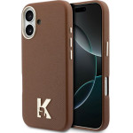 Karl Lagerfeld Case Karl Head Logo MagSafe for iPhone 17 brown - (KLHMP17S5PGFKHGW)