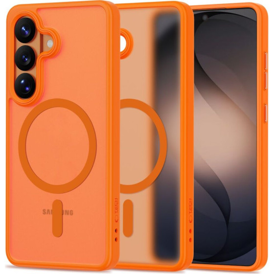 Tech-Protect Magmat Magsafe Galaxy S26 Matte ORANGE