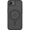 Tech-Protect Magcam Magsafe Iphone 16E / 17E Matte BLACK/RED