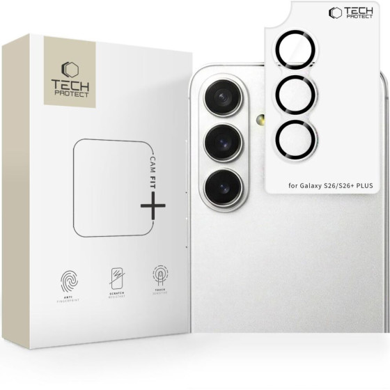 Tech-Protect Oslona Aparatu Camring FIT+ Galaxy S26 / S26+ Plus CLEAR