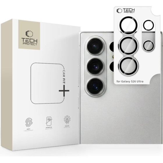 Tech-Protect Oslona Aparatu Camring FIT+ Galaxy S26 Ultra CLEAR