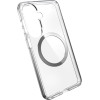 Speck Presidio Perfect-Clear Magnet - Samsung Galaxy S26 Magsafe Case (Clear/Clear/Silver) - (151059-3240)