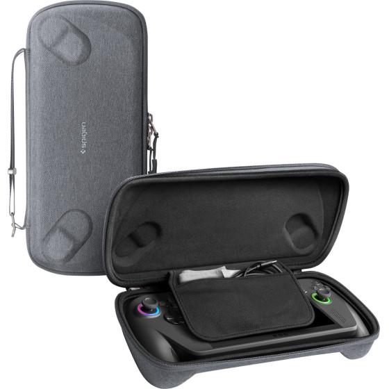 Spigen Klasden Pouch, Charcoal Gray - Asus Rog Xbox Ally/Ally X - (AGP11146)