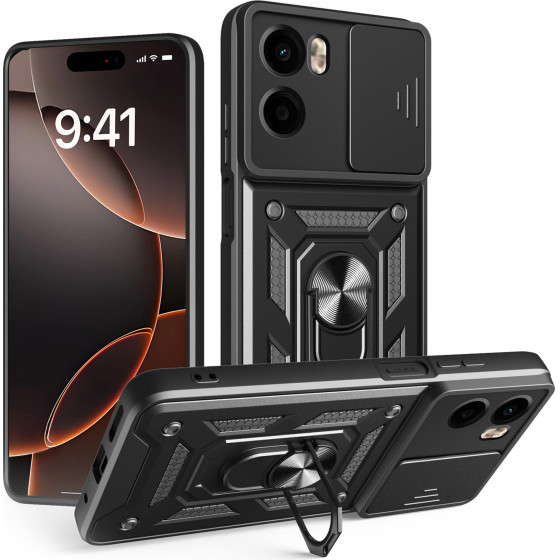 TFO Defender Slide Case For Xiaomi Redmi Note 15 5G (EU) black