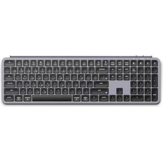 Keychron B6 Pro Ultraslim Wireless Bt Keyboard Zmk Online Customization - Gray 100% Gr - (B6P-K1-GR)