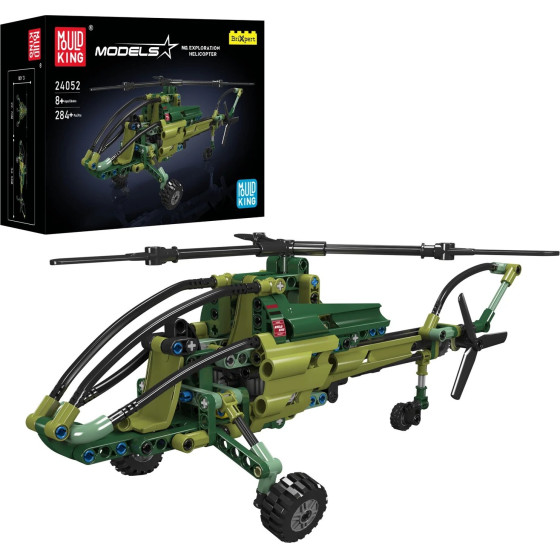 Mould King - Exploration Helicopter | Set 24052 - 284 Pcs - (MK24052)