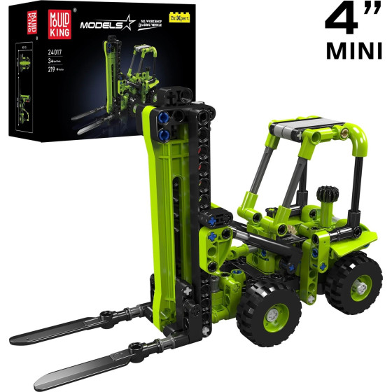 Mould King - Forklift Workshop Loading Vehicle | Set 24017 -219 Pcs - (MK24017)