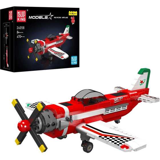 Mould King - Racing Airplane | Set 24058 - 470 Pcs - (MK24058)