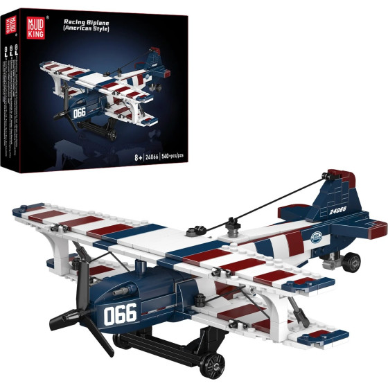 Mould King - Racing Biplane - American Style | Set 24066 - 540 Pcs - (MK24066)