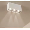 Kelvo Lighting Kelvo Luminar ��������� Downlight ���� Led 12W 1680lm 36� Ac 220-240V IP20 ������ ����� 4500K - Osram Smd Chip & Tuv Sud Driver - ����� ��� - �11.8 x �4.2 x �6.6cm - 5 ������ ������� - (KLV-101-0330)