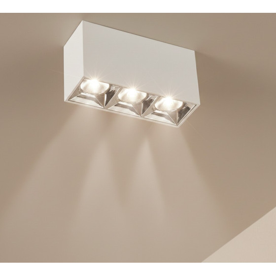Kelvo Lighting Kelvo Luminar ��������� Downlight ���� Led 12W 1680lm 36� Ac 220-240V IP20 ������ ����� 4500K - Osram Smd Chip & Tuv Sud Driver - ����� ��� - �11.8 x �4.2 x �6.6cm - 5 ������ ������� - (KLV-101-0330)