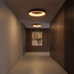 Kelvo Lighting Kelvo Salem ��������� ������ Led 105W 10500lm 120� Ac 220-240V IP20 ����������� ����� Cct �� ����������� ��� 2700K ��� 6000K Dimmable - Lumileds Smd Chip - ����� ��� - �60 x �60 x �8.5cm - 3 ������ ������� - (KLV-101-0281)