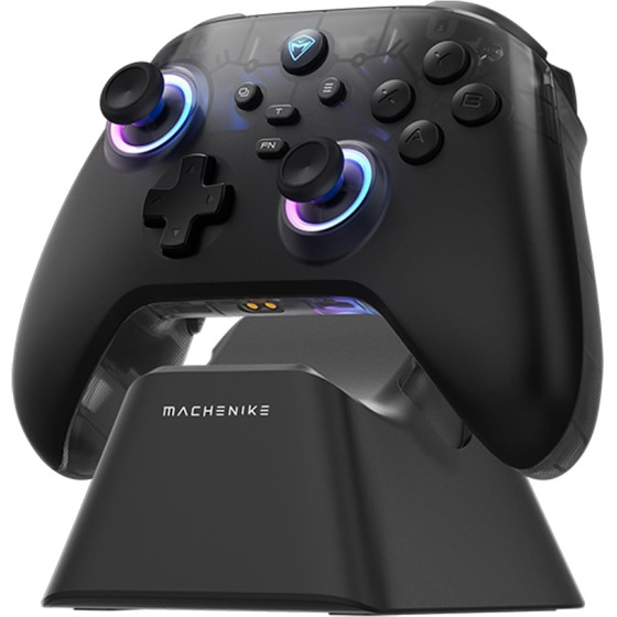 Machenike G3 V2 Wireless Game Controller With Charging Station - Black - (G3 V2 Tri-Mode Controller Black(Set))