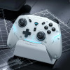 Machenike G5PRo Max Wireless Game Controller With Charging Station - White - (G5PRo Max Se Tri-Mode Controller White-Set)