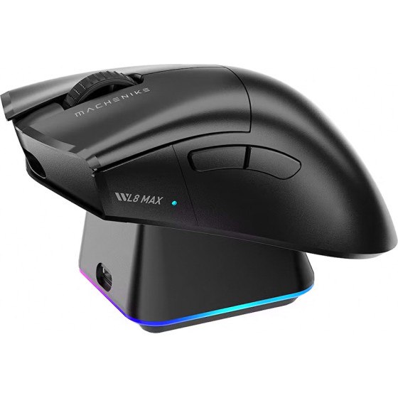 Machenike L8 Max Wireless Gaming Mouse - Black - (L8 Max Tri-Mode Mouse Black Set)