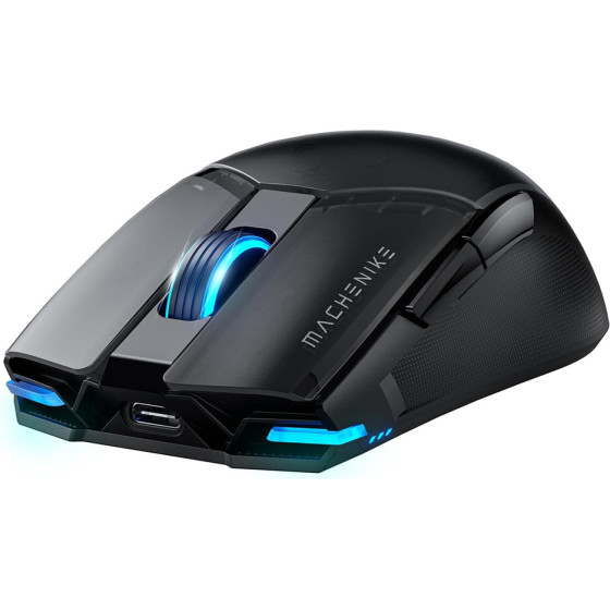 Machenike M7 Pro Wireless Gaming Mouse - Black - (M7 Pro Dual-Mode Mouse-Black 3395)