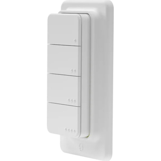 Shelly ������ ��������������� �� 4 ������� Blu Rc Button 4 Zb Zigbee - (BLURCB4ZB)