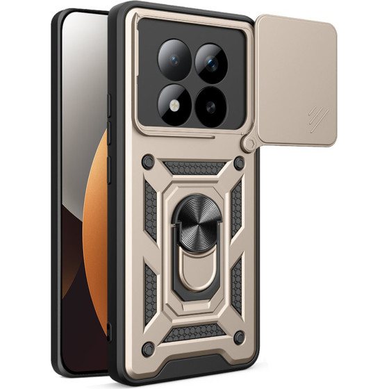 Techsuit - Camshield Series - Xiaomi Redmi Note 15 Pro+ 5G / Poco M8 Pro 5G - Gold
