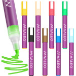 Maaleo Acrylic Markers - Set Of 8 27052 - (18808-0)