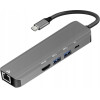 ART Adapter Hub 5in1 Usb C OEM-C15-1 silver