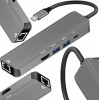 ART Adapter Hub 5in1 Usb C OEM-C15-1 silver
