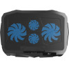 ART Cooling Stand For Laptop P4 2 x Usb A Led black