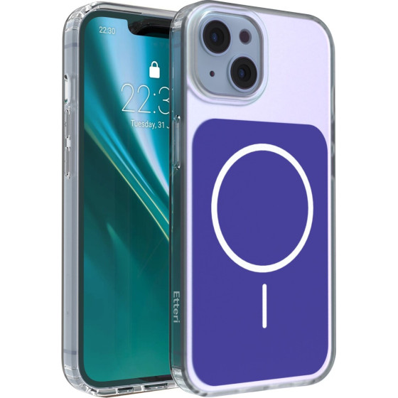 Etteri Hidden Pearl Case For Iphone 13 6,1'' Dark blue