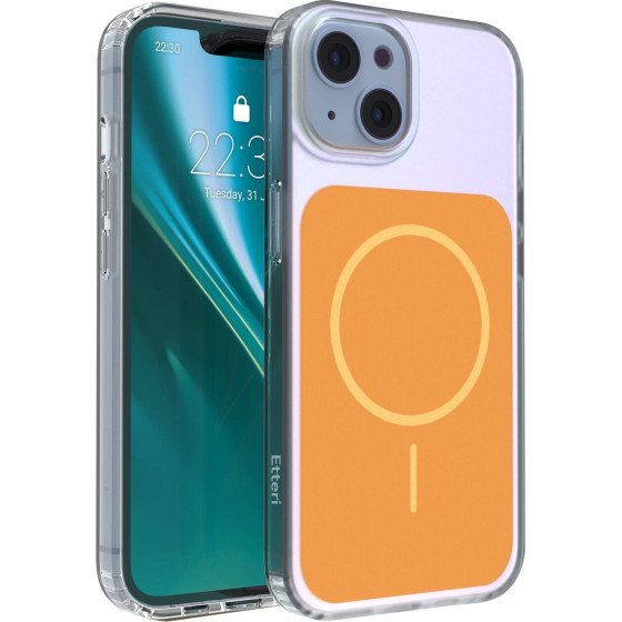 Etteri Hidden Pearl Case For Iphone 14 6,1'' orange