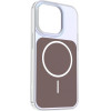 Etteri Hidden Pearl Case For Iphone 14 Pro 6,1'' brown