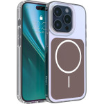 Etteri Hidden Pearl Case For Iphone 15 Pro 6,1'' brown