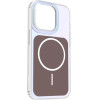 Etteri Hidden Pearl Case For Iphone 15 Pro 6,1'' brown