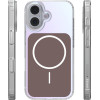 Etteri Hidden Pearl Case For Iphone 16 6,1'' brown