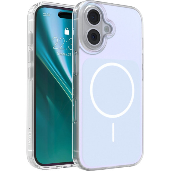 Etteri Hidden Pearl Case For Iphone 16 6,1'' Light blue