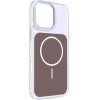 Etteri Hidden Pearl Case For Iphone 16 Pro Max 6,9'' brown