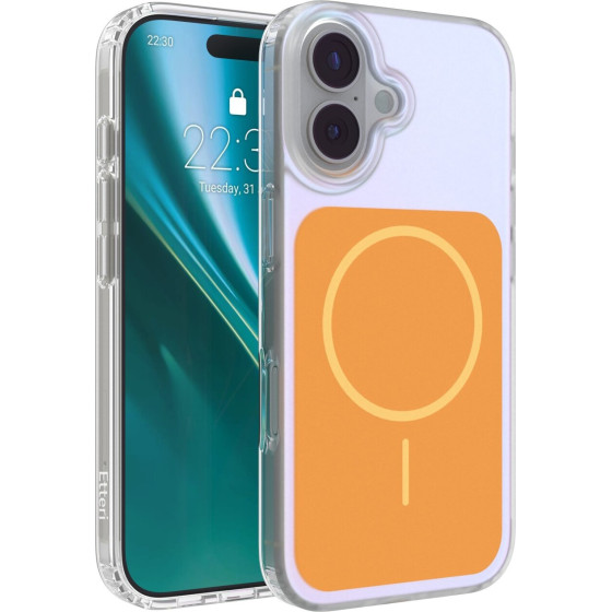 Etteri Hidden Pearl Case For Iphone 17 6,3'' orange