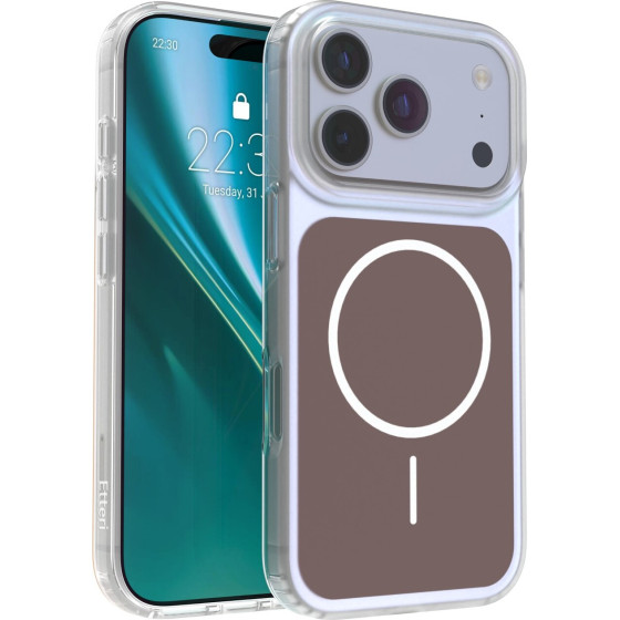 Etteri Hidden Pearl Case For Iphone 17 Pro 6,3'' brown