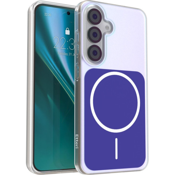 Etteri Hidden Pearl Case For Samsung S25 Dark blue