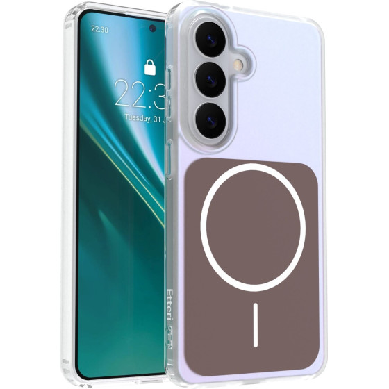 Etteri Hidden Pearl Case For Samsung S26 brown