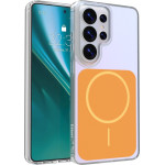 Etteri Hidden Pearl Case For Samsung S26 Ultra orange