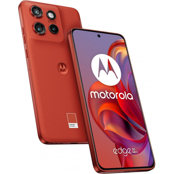 Motorola Edge 50 Neo 16.1 Cm (6.36'') Dual Sim Android 14 5G Usb Type-C 8 Gb 256 Gb 4310 Mah Red