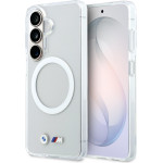 BMW M Iml Metal Metal Logo Magnetic Case For Samsung Galaxy S26 Transparent - (BMHMS26S25HSMLKT)