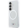 BMW M Iml Metal Metal Logo Magnetic Case For Samsung Galaxy S26 Transparent - (BMHMS26S25HSMLKT)