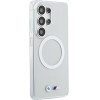 BMW M Iml Metal Metal Logo Magnetic Case For Samsung Galaxy S26 Ultra Transparent - (BMHMS26L25HSMLKT)