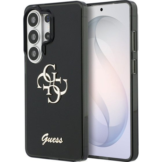 Guess Iml 4G Script Metal Logo Case For Samsung Galaxy 26 Ultra Black - (GUHCS26L5HC4MLSK)