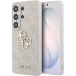 Guess Pu 4G Metal Logo Case For Samsung Galaxy S26 Ultra Pink - (GUHCS26L4GMGPI)