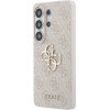 Guess Pu 4G Metal Logo Case For Samsung Galaxy S26 Ultra Pink - (GUHCS26L4GMGPI)