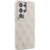 Guess Pu 4G Script Metal Logo Magnetic Case For Samsung Galaxy S26 Ultra Pink - (GUHMS26L5P4FWMSP)