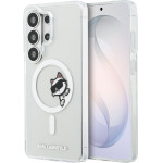 Karl Lagerfeld Iml Choupette Peekaboo Logo Magnetic Case For Iphone Samsung Galaxy S26 Ultra Transparent - (KLHMS26L6HCPSCT)